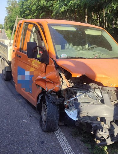 Wypadek w Golejowie pod Staszowem. Zablokowana droga wojewódzka [ZDJĘCIA]-223969