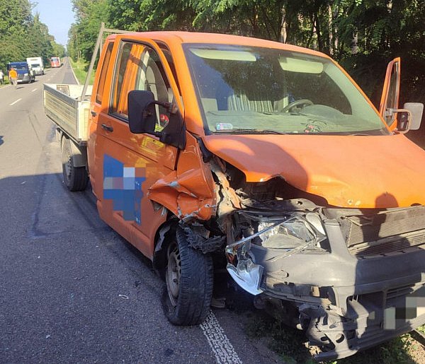 Wypadek w Golejowie pod Staszowem. Zablokowana droga wojewódzka [ZDJĘCIA]-223969