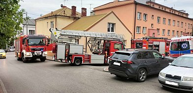 Zapalił się obiad pozostawiony na kuchence. Interwencja straży w centrum Staszowa-224056