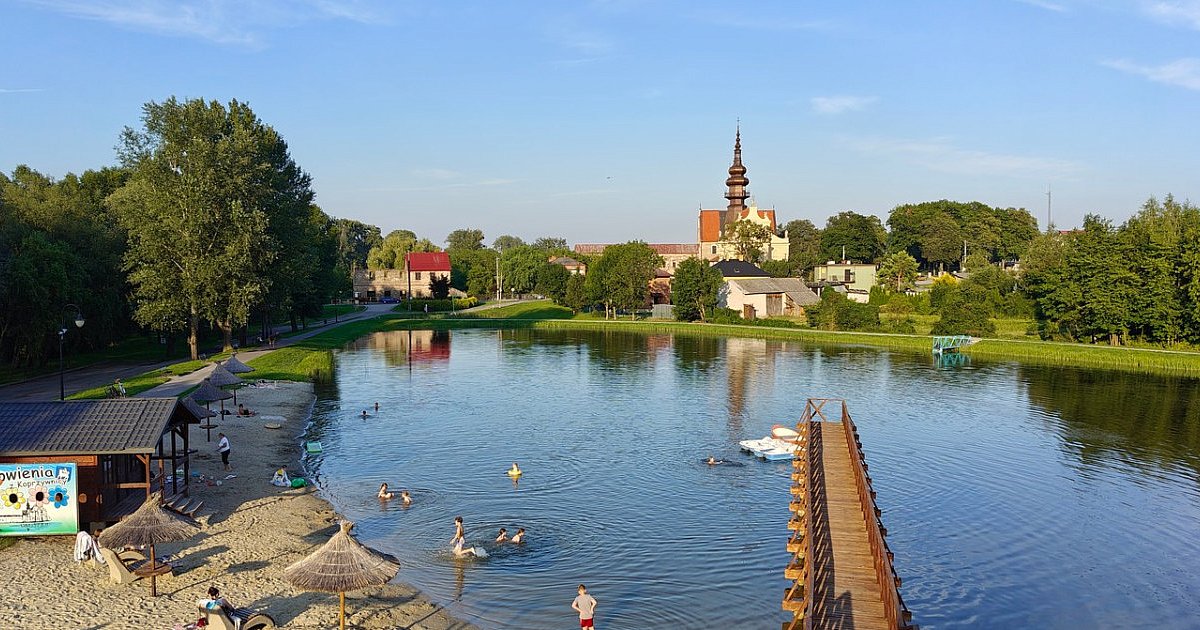 Zalew w Koprzywnicy otwarty. Kąpielisko dostępne jest bez opłat