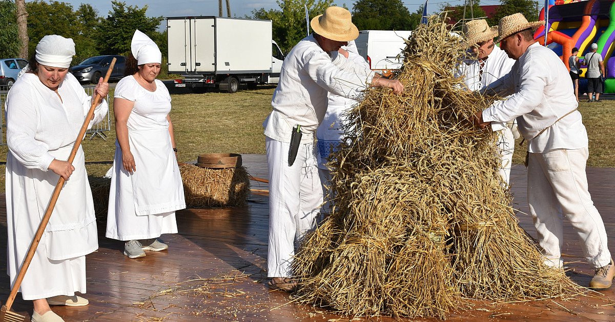 Tradycja dożynek w Sandomierzu wciąż żywa. Święto plonów w Nadbrzeziu [ZDJĘCIA]