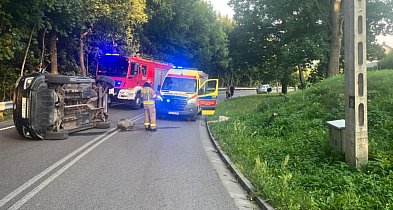 Czołowe zderzenie dwóch aut pod Staszowem [ZDJĘCIA]-224804