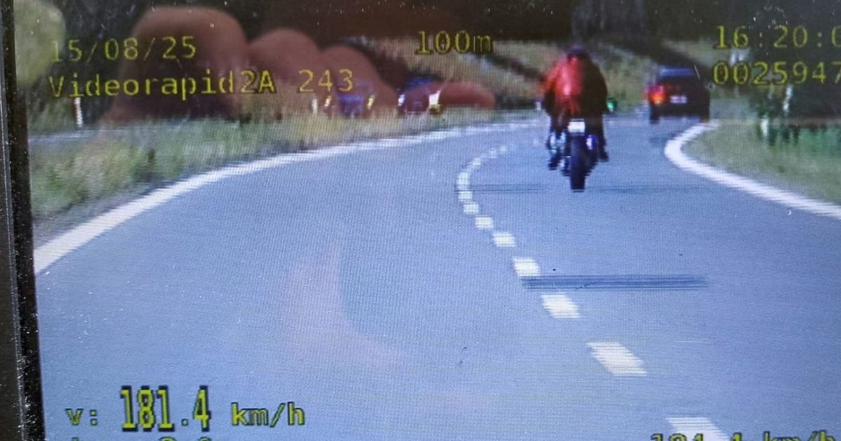 Motocyklista pędził przez Tarnobrzeg ponad 180 km/h