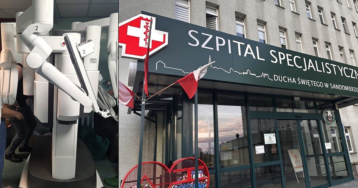 Przełom w lokalnej medycynie - w sandomierskim szpitalu jest już robot da Vinci