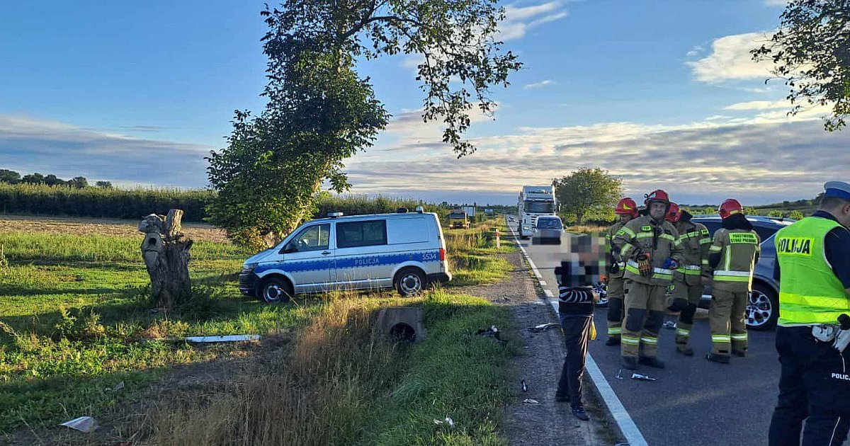 Tragedia na drodze krajowej w gminie Koprzywnica. Nie żyje motocyklista [FOTO]