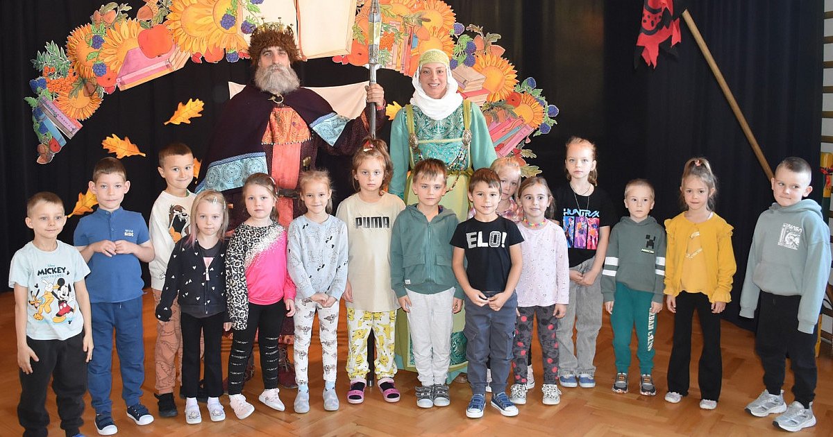 Tarnobrzeskie przedszkolaki spotkały się z królem [ZDJĘCIA]