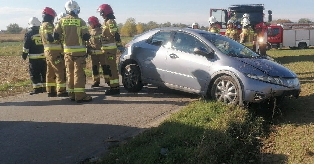 W Sokolnikach mężczyzna zasłabł za kierownicą