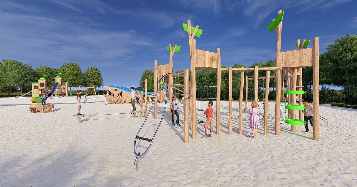 Tak wygląda pierwsza koncepcja zagospodarowania terenów zielonych nad Wisłą w Tarnobrzegu [WIZUALIZACJE]