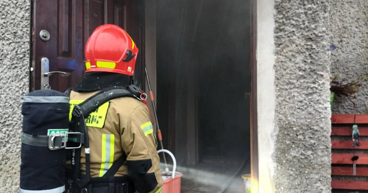 Pożar kotłowni w gminie Dwikozy. Trzy zastępy straży w akcji