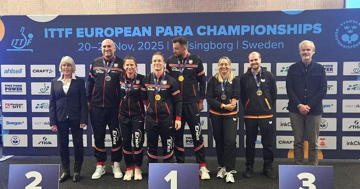 Srebrny blask w Helsingborgu. Paweł Włodyka wicemistrzem Europy w mikście!