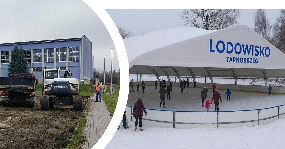 Na Serbinowie powstaje miejskie lodowisko. Będzie można jeździć za "piątaka"