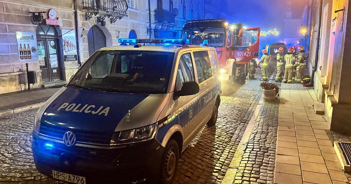 Tragedia na sandomierskiej starówce. Nie żyją dwie osoby [ZDJĘCIA]