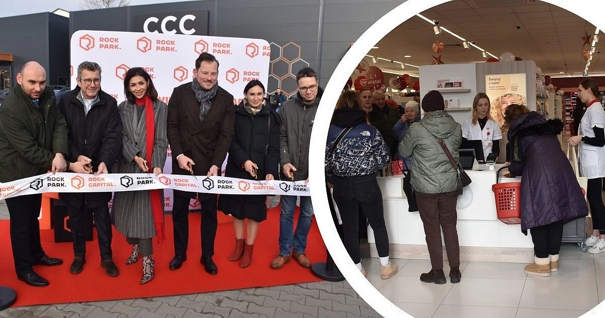 Rock Park oficjalnie otwarty. Nowy park handlowy na mapie Tarnobrzega [ZDJĘCIA]