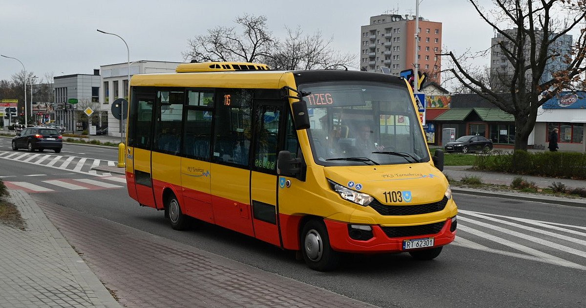 Kursy komunikacji miejskiej w Tarnobrzegu w okresie świąteczno-noworocznym