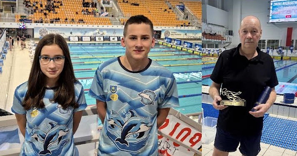 Pięć medali i miejsce w krajowej czołówce. UKS Delfin Tarnobrzeg błyszczy na Zimowych Mistrzostwach Polski