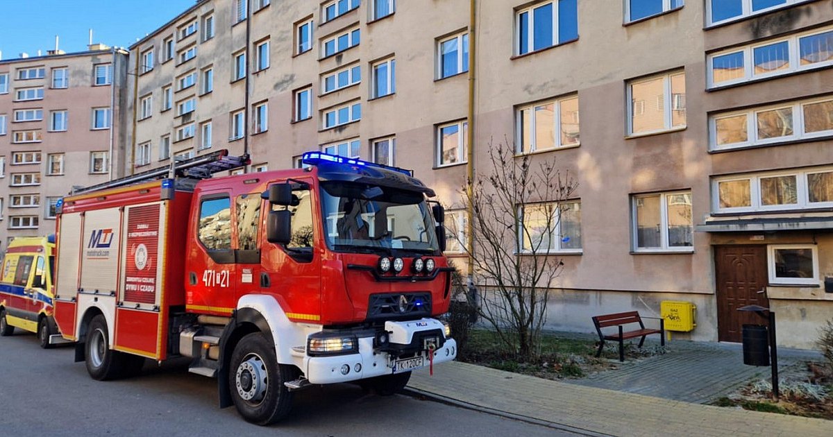 Dramatyczne sceny w Sandomierzu. 20-latek zatruł się tlenkiem węgla