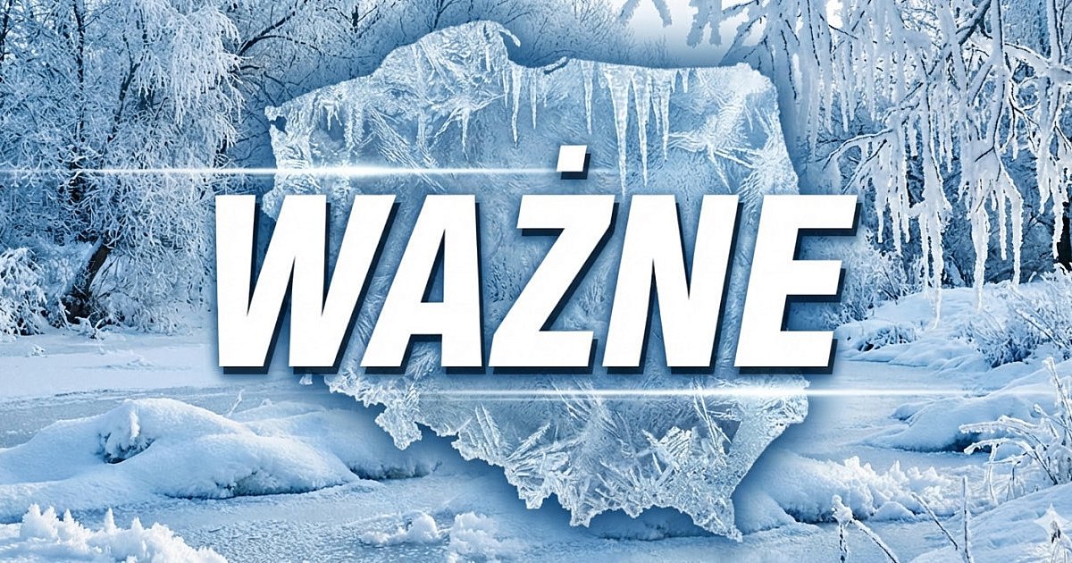 Ostrzeżenie pierwszego stopnia dla Tarnobrzega. Będzie silny mróz