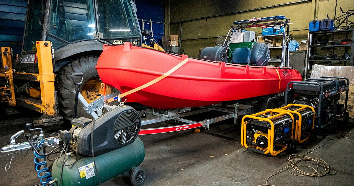 Agregaty, łódź, kontenery, defibrylator... Sandomierz przygotowuje się na sytuacje kryzysowe