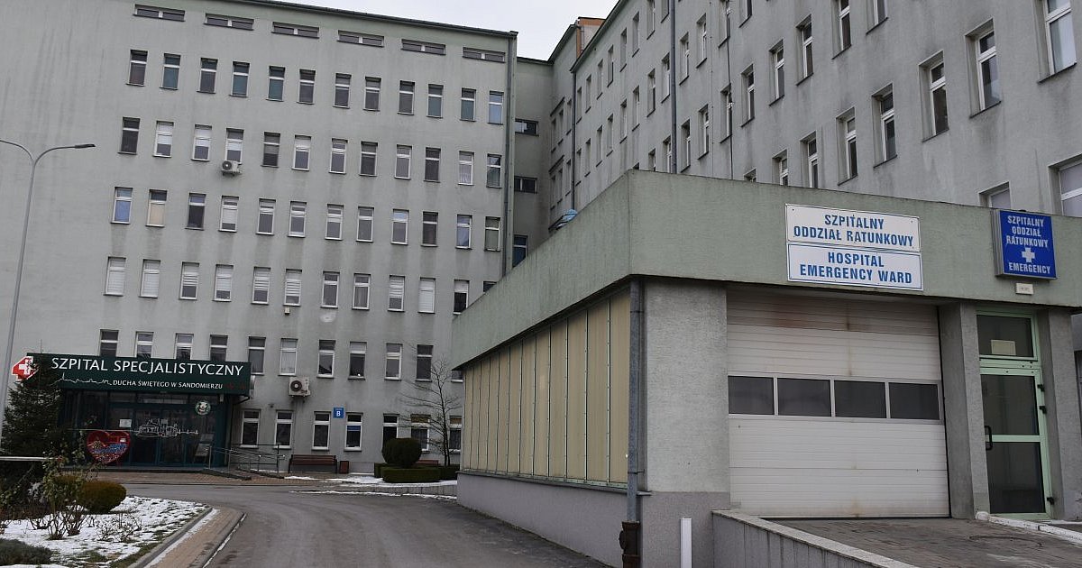 Szpital w Sandomierzu wprowadził zakaz odwiedzin
