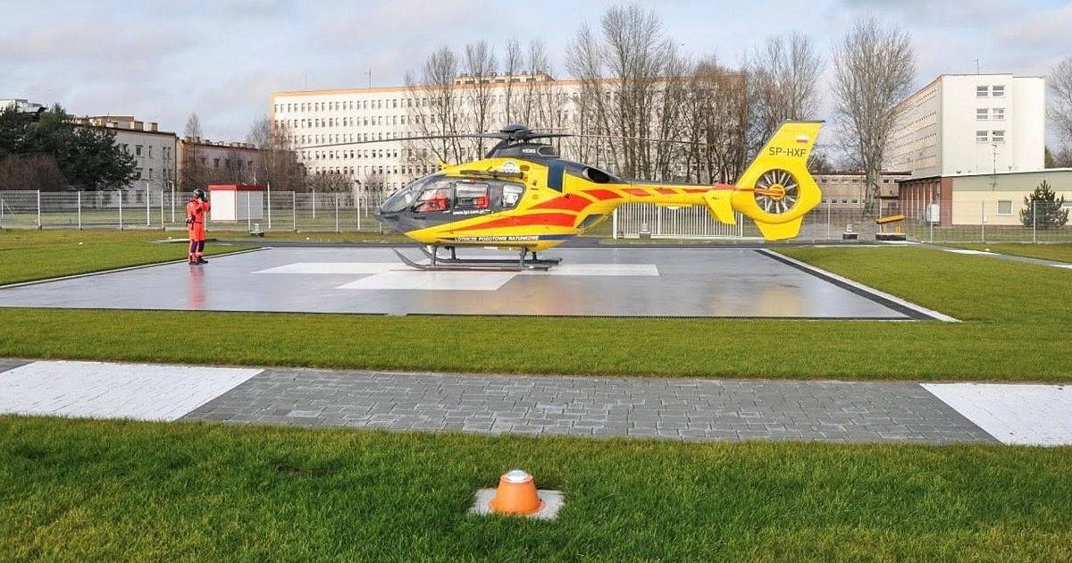 Modernizacja szpitalnego lądowiska w Sandomierzu. Przyjmie śmigłowce do 12 ton