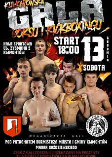 Gala Boksu i Kickboxingu w Klimontowie