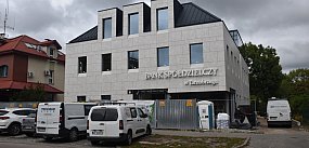 Budowa Banku Spółdzielczego w Tarnobrzegu [ZDJĘCIA]