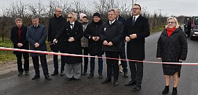 Święcica z wyremontowaną drogą