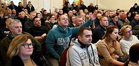 Emocje na spotkaniu konsultacyjnym w sprawie nowej DK9