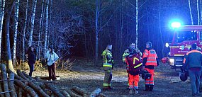 Tragedia w Krawcach. W lesie zginął motocyklista