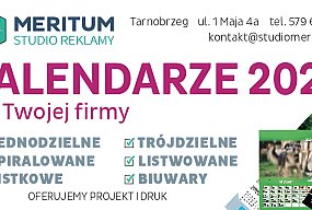 Drukuj kalendarze ze Studiem Reklamy Meritum w Tarnobrzegu!-227447