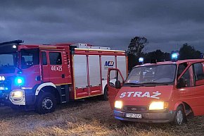 Pożar auta w gm. Baćkowice-10317