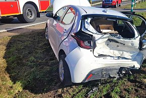 Groźny wypadek na krajowej "9" [ZDJĘCIA]-226862