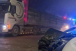 Groźny wypadek pod Sandomierzem. Zablokowana droga powiatowa-227399