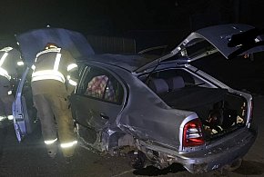 Groźny wypadek na drodze krajowej w pow. sandomierskim [ZDJĘCIA]