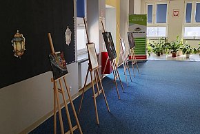 Wystawę malarstwa Dawida Żukowskiego można oglądać w Staszowie [ZDJĘCIA]