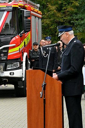 Nowy wóz strażacki dla OSP Chmielów-10504