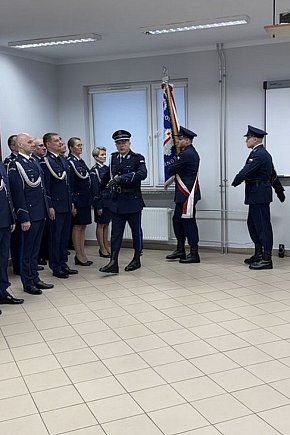 Zmiana komendanta miejskiego policji w Tarnobrzegu-11101