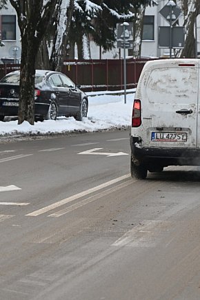 Sytuacja na drogach i chodnikach w Tarnobrzegu-11106