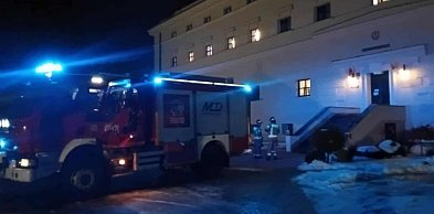 Awaria wentylatora w sandomierskim Zamku. Interweniowała straż pożarna