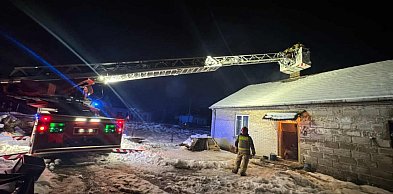 Pożar sadzy w gminie Wilczyce. Szybka akcja strażaków