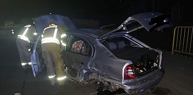 Groźny wypadek na drodze krajowej w pow. sandomierskim [ZDJĘCIA]