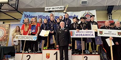 Młodzi strażacy ze Skotnik bezkonkurencyjni na zawodach wojewódzkich!