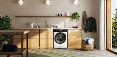 Pełny załadunek? Pralka Electrolux zapewnia szybkie i skuteczne pranie już w 30°C.