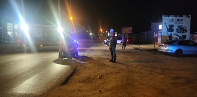 Pijany kierowca potrącił rowerzystę na pasach w Staszowie