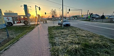 Poranny wypadek w Sandomierzu. Na ul. Lwowskiej zderzyły się dwie osobówki [FOTO]