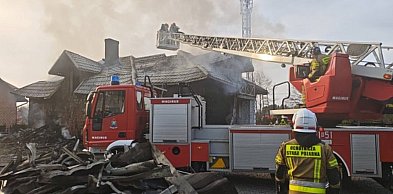 Żołnierz tarnobrzeskiego batalionu WOT stracił wszystko w pożarze