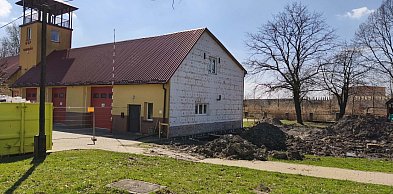 Trwa rozbudowa remizy w Chmielowie