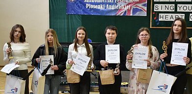 Młode talenty na Sandomierskim Festiwalu Piosenki Angielskiej [ZDJĘCIA]