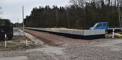 Trwa budowa przystanku kolejowego Tarnobrzeg-Ocice [ZDJĘCIA]