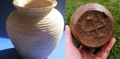 Tysiącletnie naczynie ze swastyką odkryte niedaleko Sandomierza